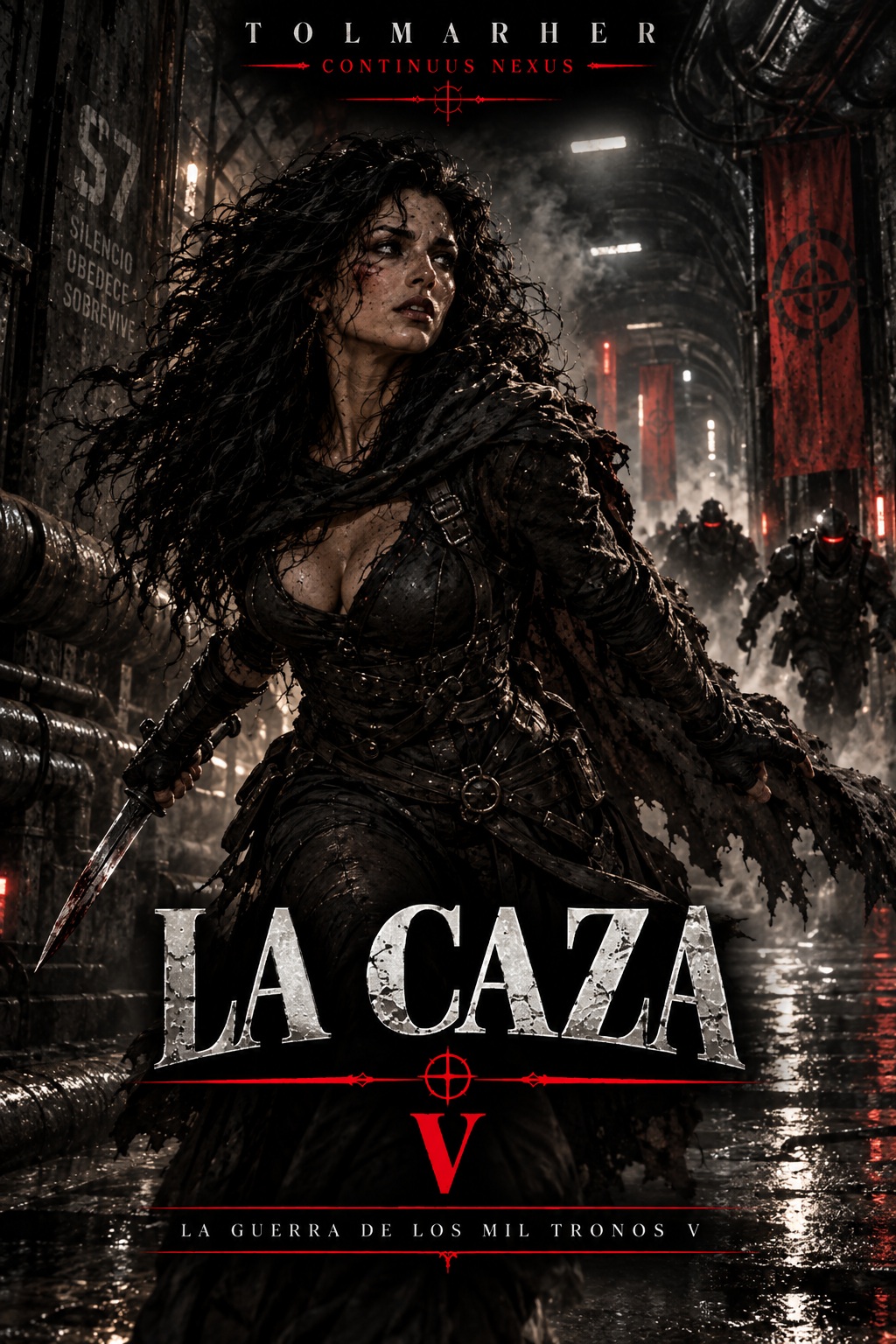 Portada de La Caza (La Guerra de los Mil Tronos nº 5)