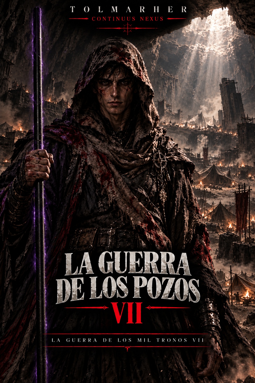 Portada de La Guerra de los Pozos (La Guerra de los Mil Tronos nº 7)